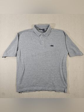 Rocawear Men's Heather Gray Polo with Embroidered Logo